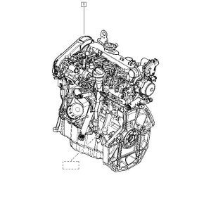 MOTOR KOMPLE MASTER IV 2.3 DCI M9T 716 165HP CIFT TURBO