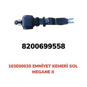 EMNİYET KEMERİ OTOMATİK SOL MEGANE II 103E00035-8200699558