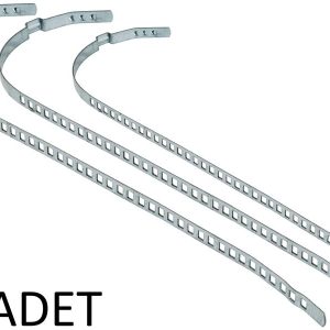 AKS KÖRÜK KELEPÇESİ UNİVERSAL 9mm UZUN PKT 24 LÜK PASLANMAZ GALVENİZLİ SAÇ