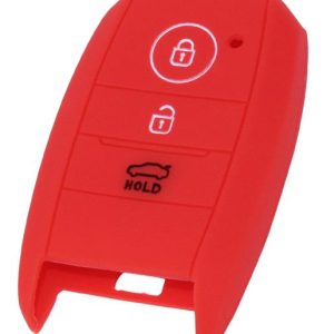 KONTAK ANAHTAR KUMANDA KORUYUCU KILIF SİLİKON KIRMIZI KIA CEED- STONIC- RIO- SOUL-SPORTAGE SORENTO- PICANTO HMA007-K