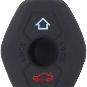 KONTAK ANAHTAR KUMANDA KORUYUCU KILIF SİLİKON SİYAH BMW E46-E39-E63-E60-E36-E81 X5-6 SERISI-Z3-Z4 HMA015-S