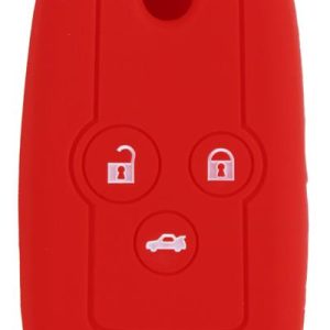 KONTAK ANAHTAR KUMANDA KORUYUCU KILIF SİLİKON 3 TUŞ KIRMIZI HONDA CIVIC HMA060-K