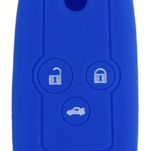 KONTAK ANAHTAR KUMANDA KORUYUCU KILIF SİLİKON 3 TUŞ MAVİ HONDA CIVIC HMA060-M