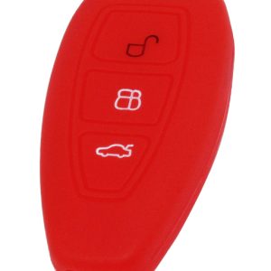 KONTAK ANAHTAR KUMANDA KORUYUCU KILIF SİLİKON KIRMIZI FORD KUGA- FIESTA- MONDEO- C-MAX HMA204-K