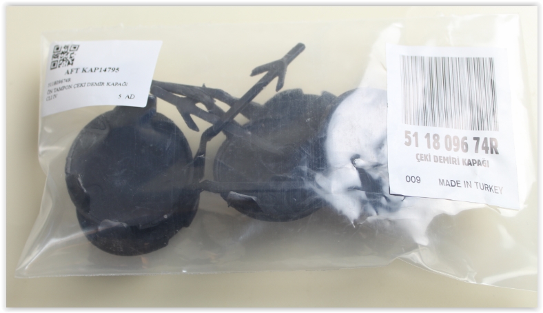ÖN TAMPON ÇEKİ DEMİR KAPAĞI CLI IV 13-15 511809674R