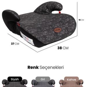 BEBEK KOLTUK YÜKSELTİCİ BODSTER KAHVERENGİ YAŞ GRUP II-III/15-36 KG MO15303178-K