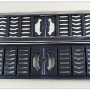 PLAKA ALTLIĞI PASLANMAZ KIRMIZI REFLEKTÖRLÜ 2 Lİ TAKIM HIRDAVAT PLAKALIK