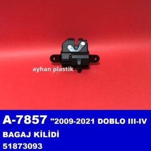 BAGAJ KİLİDİ DOBLO III-IV 2009-2021