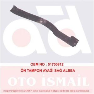 ÖN TAMPON AYAĞI SAĞ ALBEA - PALIO 210020 51700812