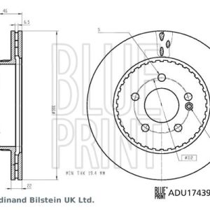 FREN DISKI ARKA MERCEDES W205 S205 C205 A205 C257 W213 C238 A0004231812