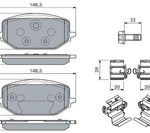 ÖN FREN BALATASI OPEL ASTRA L 22 COMBO E 19 GRANDLAND X CITROEN BERLINGO III-C5 III-C4 18 PEUGEOT P308 III 21 P508 III 18 PARTNER-RIFTER 18 DS4