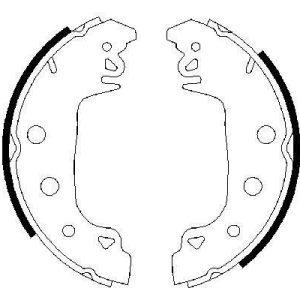 ARKA PABUÇ BALATA R12-M131 YAPIŞTIRMA