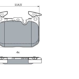 FREN BALATASI ON BMW F20 F30 F22 F36 34116878876