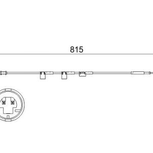 BALATA FISI ON MINI R56 R57 R59 R55 R58 R59 34356792572