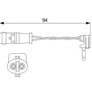 BALATA FISI MERCEDES W176 W177 W246 W247 W205 C117 W213 A1695401617