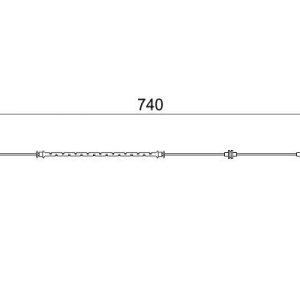 FREN İKAZ SENSÖRÜ ASTRA F 1.4-1.6-1.8 16V-ASTRA G 1.6-1.8-2.0 16V-ZAFIRA 1.6-1.8-2.0 16V 13122323-1238442