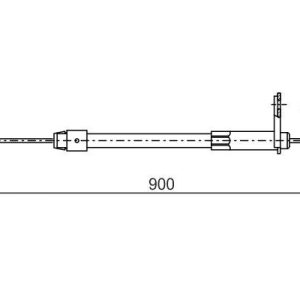 FREN HALATI ARKA SAG PARK FRENI MERCEDES W202 W203 CL203 S203 C209 A209