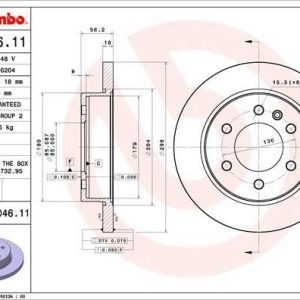 FREN DISKI ARKA MERCEDES SPRINTER B907 B910 18 ELEKTRONIK PARK FRENI A9104232100