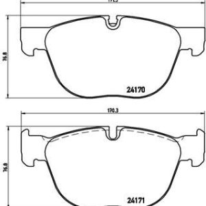 FREN BALATASI ON BMW E70-E71-F15-F16 34114074370