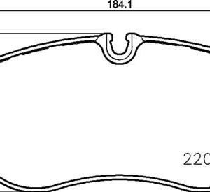 FREN BALATASI ON MERCEDES VITO W447 14 A4474200220