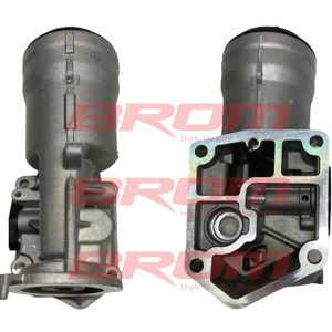 YAĞ SOĞUTUCU KOMPLE KAPAK UZERINDE TRANSPORTER T5 1.9TDI AXB AXC CADDY 1.9TDI BJB 045115389K