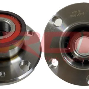 ARKA TEKER PORYASI RULMANLI POLO 1.4i 16V 01-12 ABS Lİ 5 BİJON 6Q0598611-0N05-0427