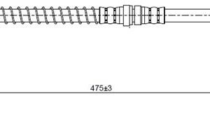 ÖN FREN HORTUMU S40 I V40 I 98 04 30862414-30870880
