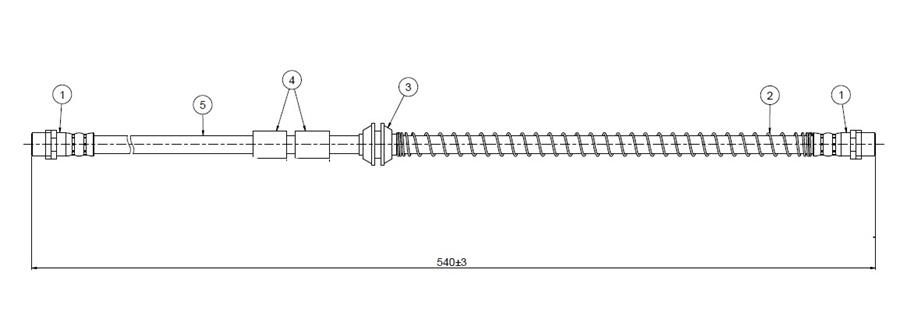 ÖN FREN HORTUMU Q7 06