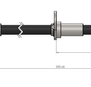 FREN HORTUMU sol ön PRIUS 02-07 9094702C48-9094702D82-9094702F18
