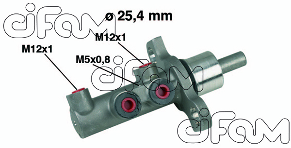 FREN ANA MERKEZİ OPEL VECTRA C 02 25.40 mm ESP Lİ