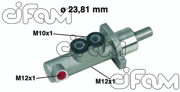FREN ANA MERKEZİ VECTRA B 96 02 2.0 16V 2.5 16V X20XEV-X25XE 23.80 mm