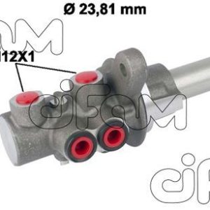 FREN ANA MERKEZİ OPEL COMBO D 10 DOBLO 10 23.81mm ABS Lİ