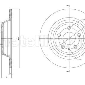 ARKA DISK AYNA YENI KASA MONDEO V 14 DG9C2A315BC-5202204
