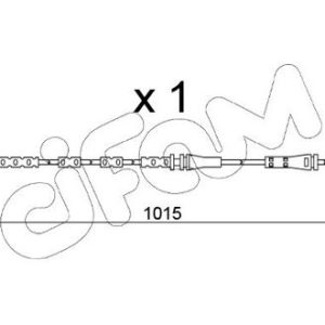 ARKA BALATA FİŞİ İKAZ KABLOSU LANDROVER RANGEROVER VELAR 2.0 D240 P250 P300 2017 3.0 2017 JAGUAR FPACE 2.0 SD4 2.0 TD4 3.0 2015