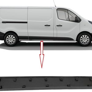 ARKA KAPI BANDI ÇITASI SAĞ RENAULT TRAFIC III 828208208R