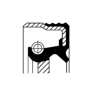 12015120B EKSANTRİK KAPAK KEÇESİ MASTER II 2.5D-2.8TDI 98454041-7701461930