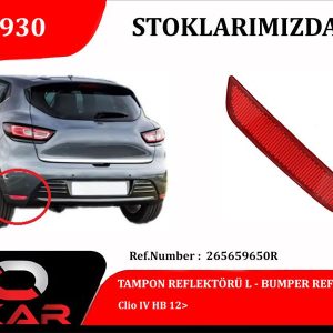 TAMPON REFLEKTÖRÜ L Clio IV HB 12