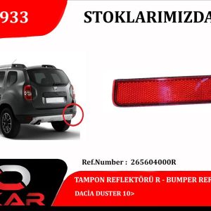 TAMPON REFLEKTÖRÜ R DACİA DUSTER 10