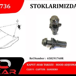 KAPUT AYAR TAKOZU CLIO V-CAPTUR-SANDERO