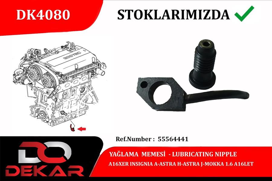 PISTON YAGLAMA JETI ASTRA J-INSIGNIA A 55564441