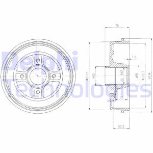 ARKA FREN KAMPANASI MEGANE I-CLIO II SYMBOL II-LOGAN MCV-SANDERO ABS SİZ 1.2-1.6-1.5-TWNG II RULMA