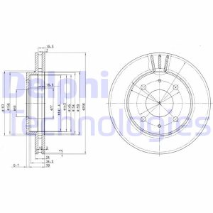 ÖN FREN AYNASI HAVALI CARISMA 1.8I-VOLVO S40-V40 1.6I 16V/1.8 16V/1.9TD/2.0 16V/2.0T 95