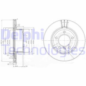 FREN DISKI ON BMW E81 E82 E87 E88 E90