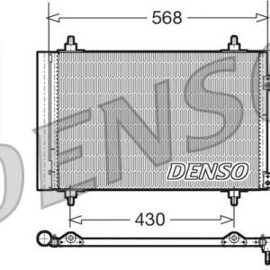 KLİMA KONDENSERİ BERLINGO-PARTNER-307-308-508-5008-3008-C4-DS4-DS5 1.4-1.6-2.0 HDI-VTI