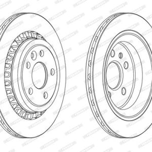 ARKA FREN AYNASI ADET VOLVO XC60 D3 D4 D5 2.4D 2.0T 3.2 T5 T6 2008 2013 2017 CAP 302X5 BJN 31277357-31471033