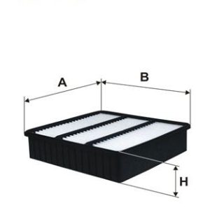 HAVA FİLTRESİ MITSUBISHI OUTLANDER I AİRTREK 2.0 16V TURBO 202HP 09/04-02/07 MR188657