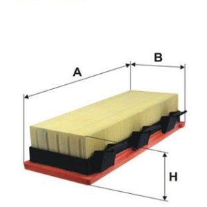 HAVA FİLTRESİ RENAULT CLIO II-KANGOO-CAMPUS-CLIO SYMBOL 1.9 D 65HP 98-01 7701044101-7711945875