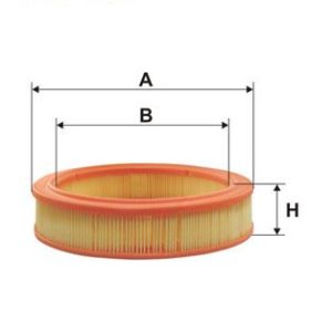 HAVA FİLTRESİ FIAT RİTMO 138A 1.3 65 65HP 01/78-09/82 A850X9601RA