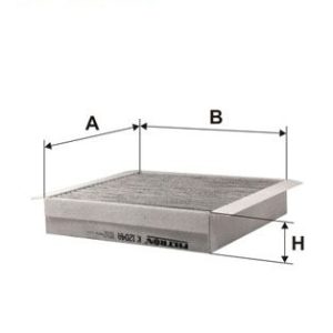 POLEN FILTRESI SMART FORTWO Coupe 450 04 07 KARBONLU Q0001110V003000000