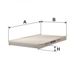 POLEN FİLTRESİ ALBEA 1.2-1.3JTD-1.4-1.5-16V-1.7JTD PALIO 1.2-1.4-1.5 16V-1.7D-1.9JTD 96 7082301-7082928-71771732